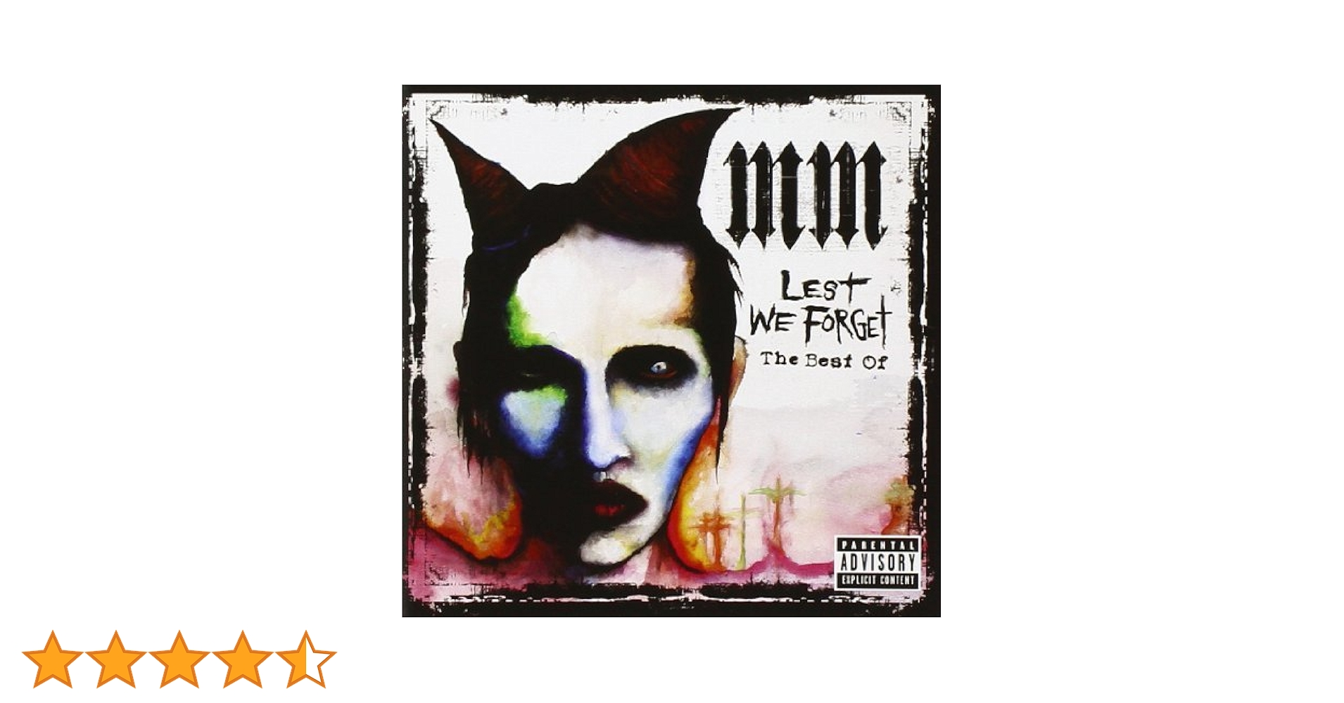 洋楽 Marilyn Manson Lest We Forget 2004 LP Buy Marilyn Manson : Lest We Forget - The Best Of (CD, Comp